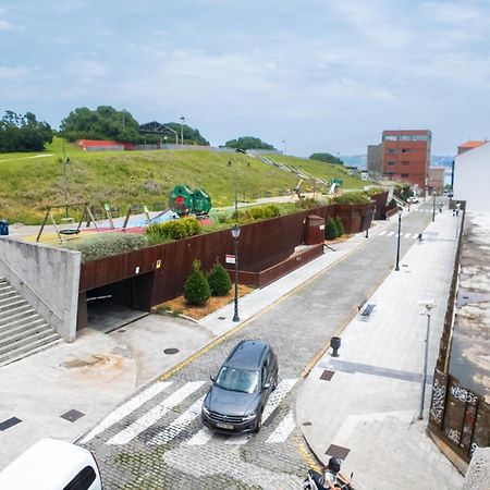 Loft En Gijon - Cimavilla Con Vistas Al Cerro Exterior photo
